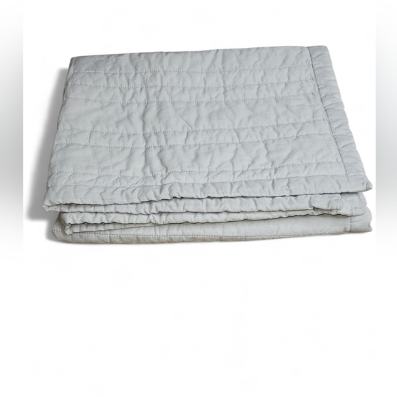 Quince Pillow Shams, Standard – Mist, 100% Organic Cotton, NWOT (Set of 2) - Picture 1 of 7